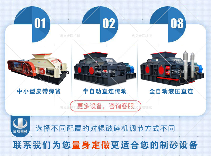 液壓對輥制砂機型號參數、市場價位多少？